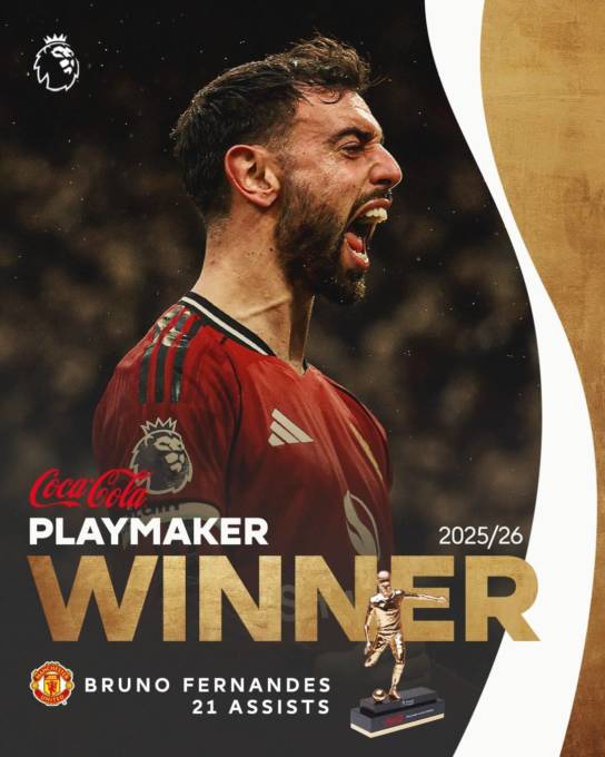 9 Goals, 21 Assists: Bruno Fernandes completes greatest creative season in Premier League history Bruno Now Stands Alone: 21 Assists Rewrites Premier League History