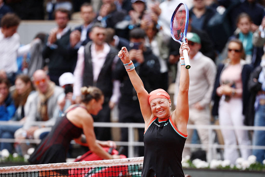 Shnaider shocks Sabalenka as world number one crashes out of 2026 French Open 1 2026 06 03T135313Z 762534730 UP1EM6312KN5U RTRMADP 3 TENNIS FRENCHOPEN 1