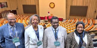 Amupitan visits South Korean Parliament, Constitutional Court to study electoral systems Joash Amupitan and others in South Korea