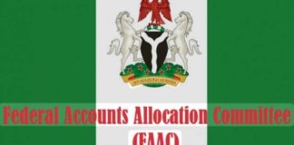 FAAC distributes ₦2.3tn to FG, states, LGs for May