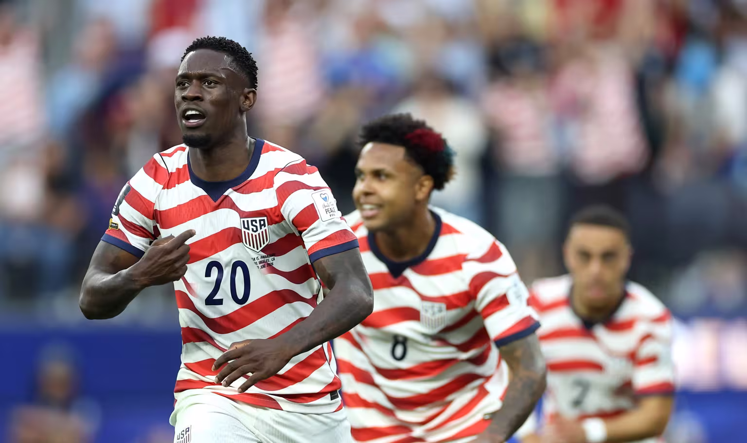Folarin Balogun Shines as USA Crush Paraguay in World Cup Showdown Folarin Balogun Scores
