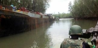 Navy intercepts 22,870 litres of illegal diesel Navy cracks down on Illegal Diesel Refinery