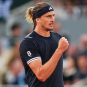 Zverev reaches French Open final after battling past Mensik, moving one step closer to winning his first Grand Slam title. (Image source: TNT Sports)