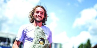 Tsitsipas ends title drought with Swiss Open triumph Tsitsipas ends 16-month drought with Swiss Open win, defeating Collignon in a thrilling final to claim his 13th ATP title (Image source: Oman Observer)