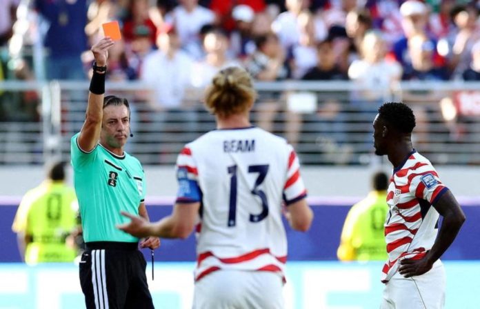 Red card, red line: Fifa’s Balogun U-turn sparks storm over football’s integrity Uefa slams Fifa over Balogun ban reversal as political influence claims spark controversy and confusion at the World Cup (Image source: Reuters)