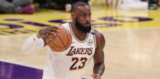 NBA legend LeBron James bids farewell to LA Lakers after eight years LeBron James (Image source: BBC)