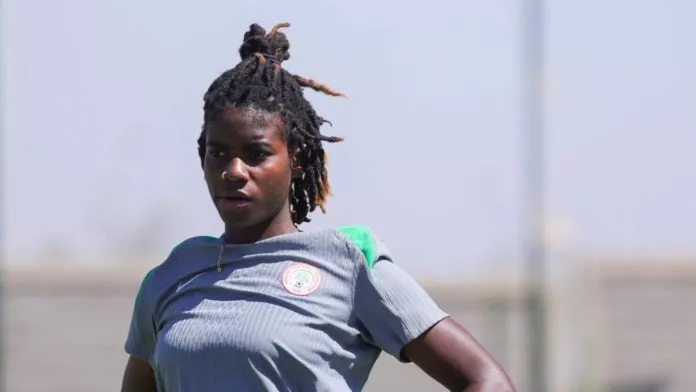 ‘We came out a little flat’ – Okoronkwo reacts to Nigeria’s shock loss to Malawi Esther Okoronkwo reacts as Nigeria suffers a shock 3-2 WAFCON defeat to Malawi (Image source: Waking The Red)