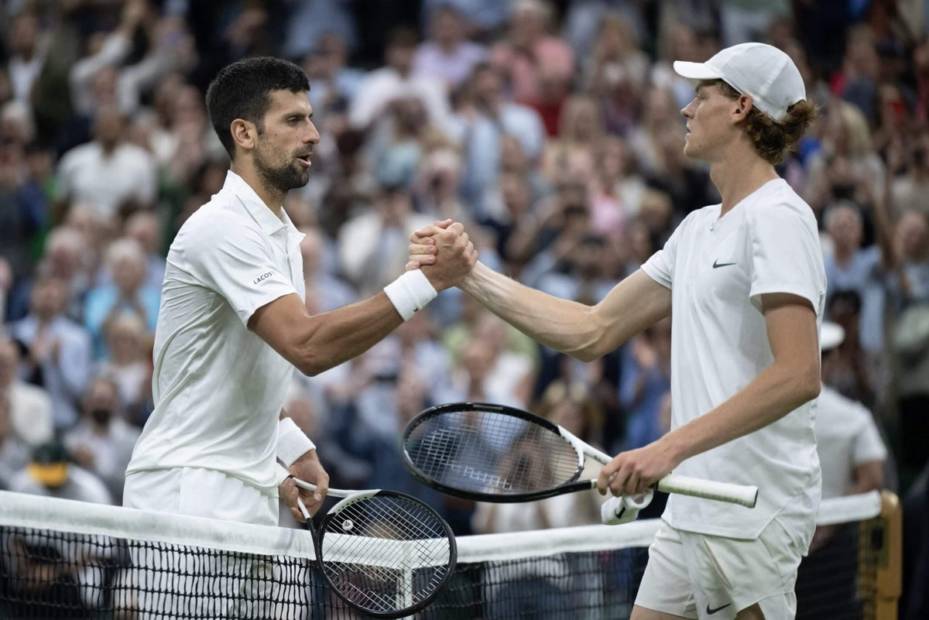 Novak Djokovic Jannik Sinner Wimbledon scaled e1751820776836