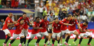Egypt defeat Australia on penalties to secure historic first knockout win Egypt beat Australia on penalties to secure first World Cup knockout win (Image source: Reuters)