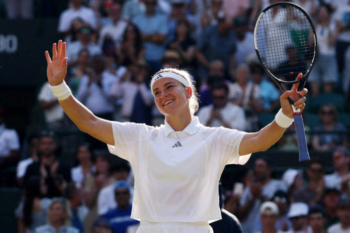 Muchova defies match point to knock out Gauff and set up all-Czech Wimbledon final Karolina Muchova saved a match point before defeating Coco Gauff to reach a historic all-Czech Wimbledon final against Linda Noskova