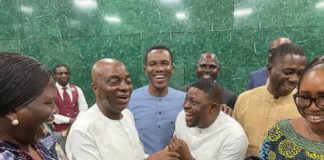 Productivity, prosperity amid sacrificial covenant that binds Nigerian pastors Bishop Oyedepo with young ministers