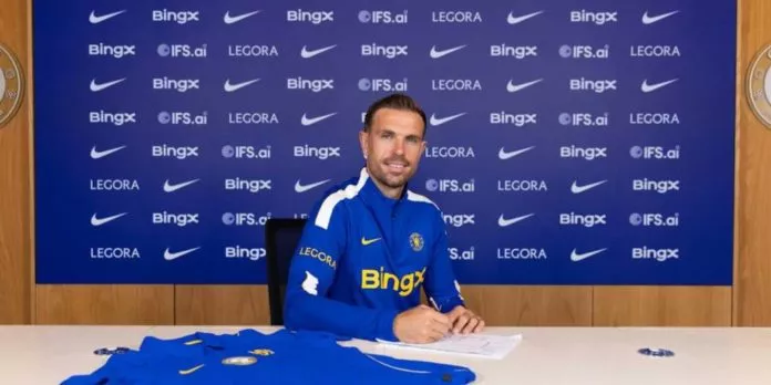 Chelsea sign veteran midfielder Jordan Henderson on two-year deal Chelsea complete the signing of Jordan Henderson on a two-year deal (Image Source: NotjustOk)