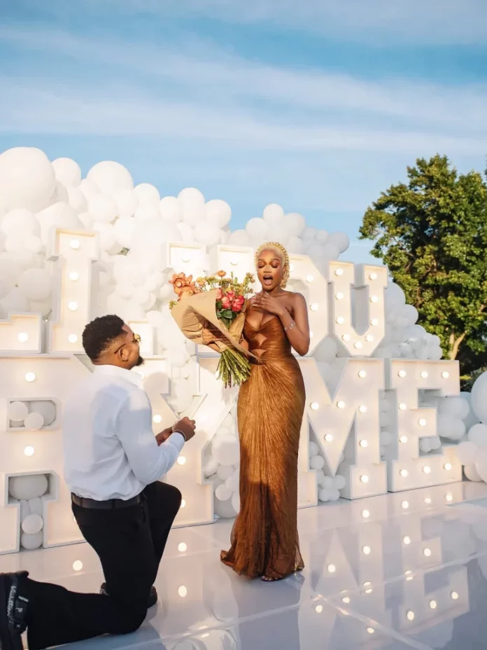 Influencer Diana Eneje announces engagement to businessman (PHOTOS) Influencer Diana Eneje announces engagement to businessman