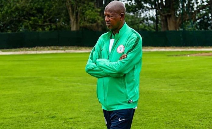 Flying Eagles boss Abdul Maikaba accepts blame for heavy WAFU B final defeat Coach Abdul Maikaba admits tactical errors led to Flying Eagles' 4-1 defeat against Burkina Faso in WAFU B final (Image source: Naija News)