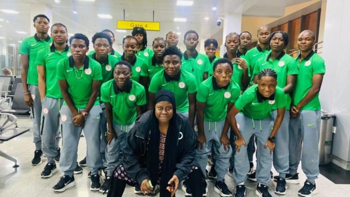 Falconets reshuffle World Cup squad after frustrating visa setbacks see captain, defender miss out Visa issues force Nigeria's Falconets to adjust their World Cup squad as they prepare for key tune-up matches in Poland (Image source: Sports Intel)