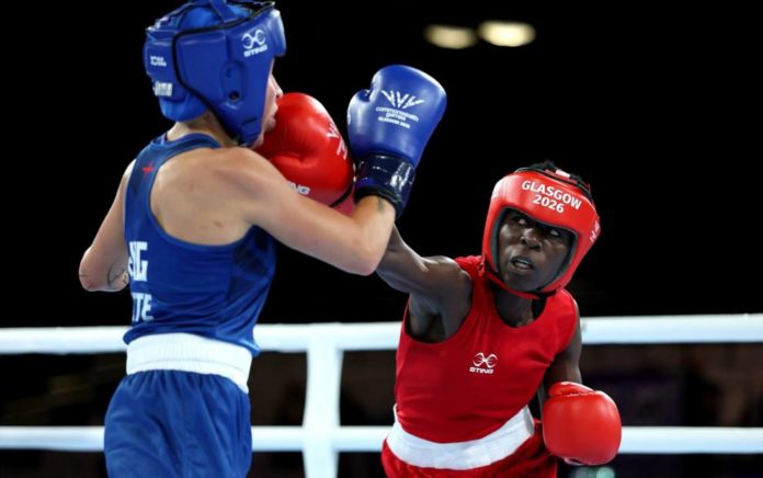 Four Ugandan boxers disappear in Scotland to seek political asylum Four Ugandan boxers vanish at the Glasgow Commonwealth Games to seek asylum (Image Source: AOL.com)