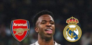 Vinicius rejects €22m Real Madrid offer as Arsenal prepare £137m package eal Madrid to Sell Vinicius This Summer if Contract Talks Fail – Report