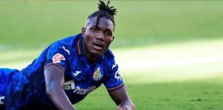 Getafe star Christantus Uche ruled out for 2026/27 season following severe knee injury Getafe's Christantus Uche ruled out for 2026/27 season following severe knee injury in pre-season (Image source: Naija News)