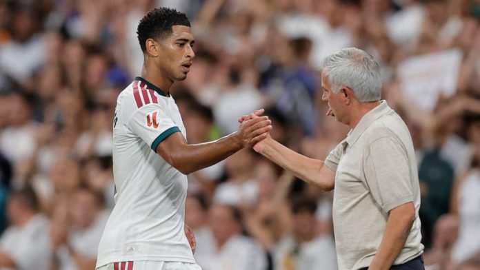 La Liga: Bellingham shines as Mourinho leads Real Madrid to victory again England midfielder Jude Bellingham shines as Jose Mourinho secures a third straight win with Real Madrid's 4-0 thrashing of Malaga in La Liga (Image: Goal.com)