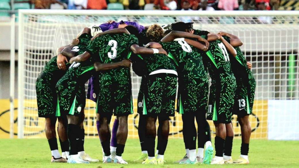Super Eagles kick off AFCON 2027 qualifiers prep with media access and press sessions in Akwa Ibom (Image: Peoples Gazette Nigeria)