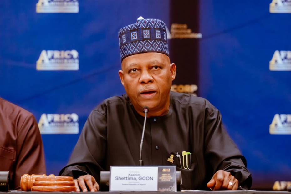 Kashim Shettima represented President Bola Tinubu