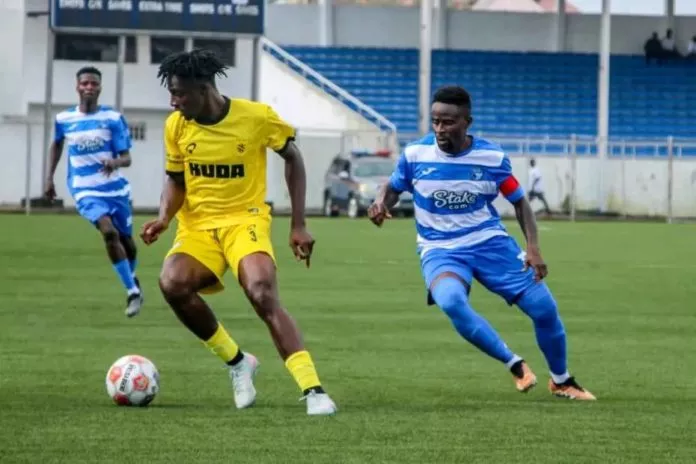 Euromatch NPFL27: Sporting Lagos stun Enyimba, Doma drop points, as Barau go top Enyimba remain bottom of the NPFL after a shocking 3-2 home defeat against Sporting Lagos, while Barau FC move to the top of the table (Image: Sports247 Nigeria)