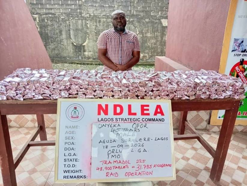 NDLEA seizes 1.3m opioid pills, 6,000kg cannabis worth N3.4bn 1 image 22